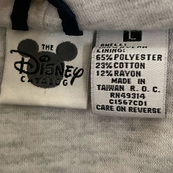 Vintage Disney Chip ‘N Dale Navy Blue Windbreaker - Picture 2 of 6